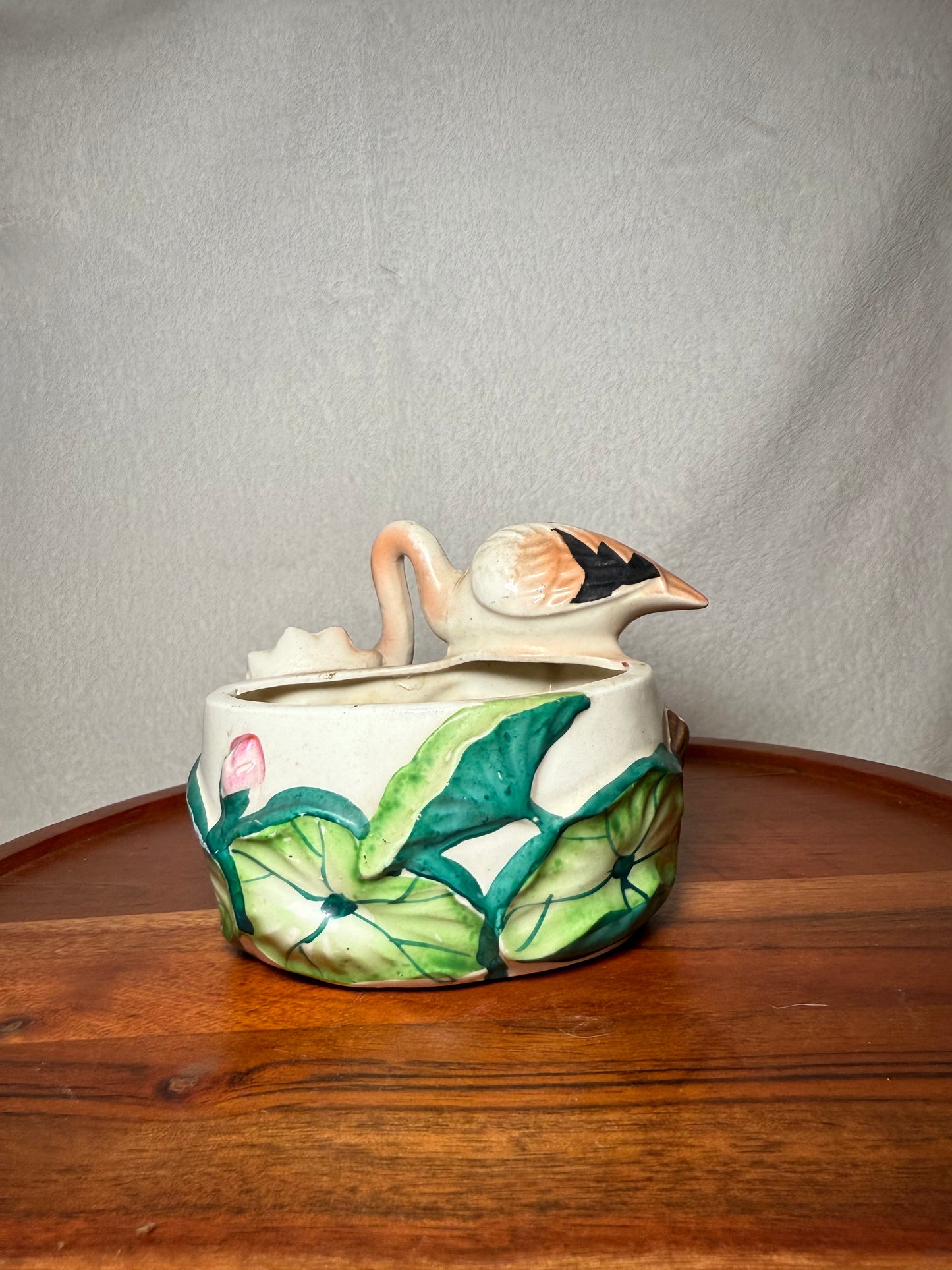 Art Deco style Flamingo Planter