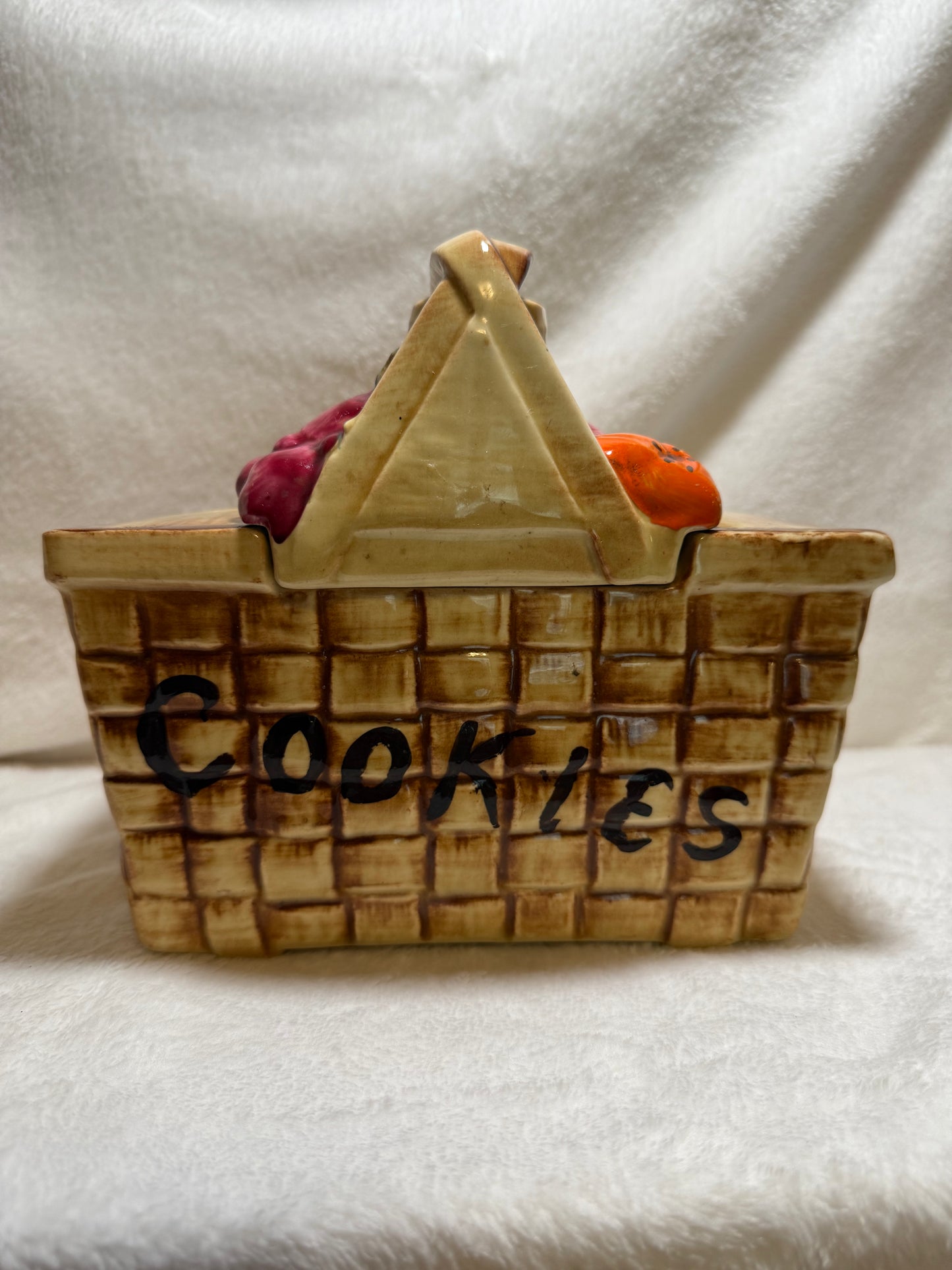 Picnic Basket Cookie Jar