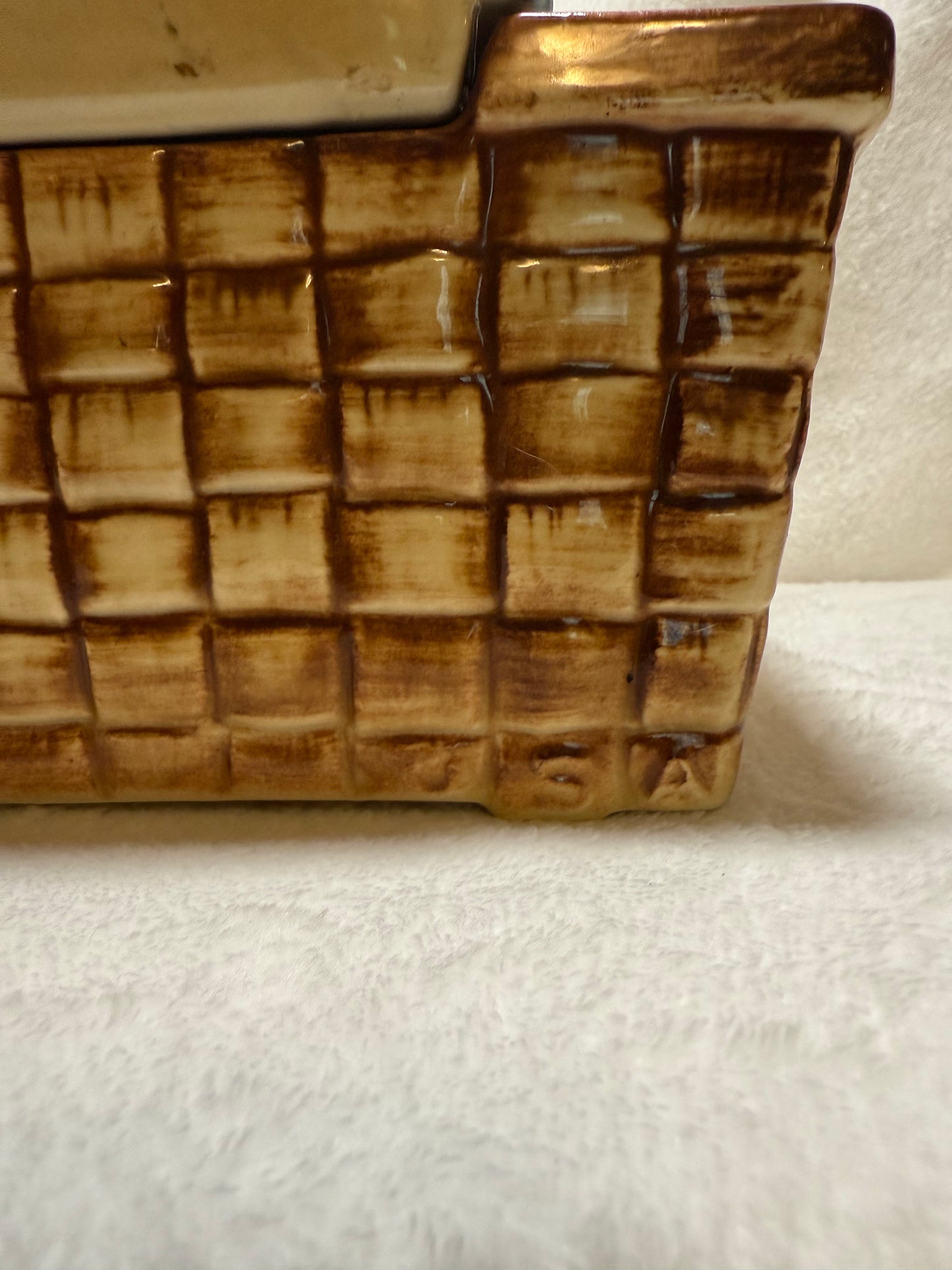 Picnic Basket Cookie Jar
