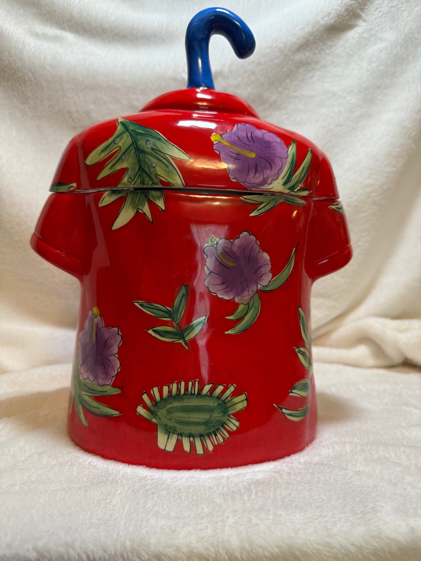Hawaiian Shirt Cookie Jar