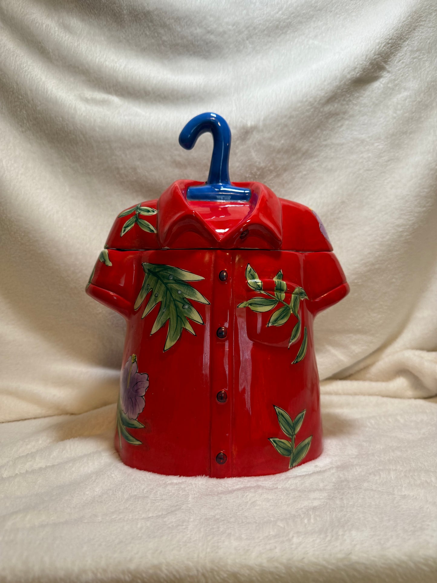 Hawaiian Shirt Cookie Jar